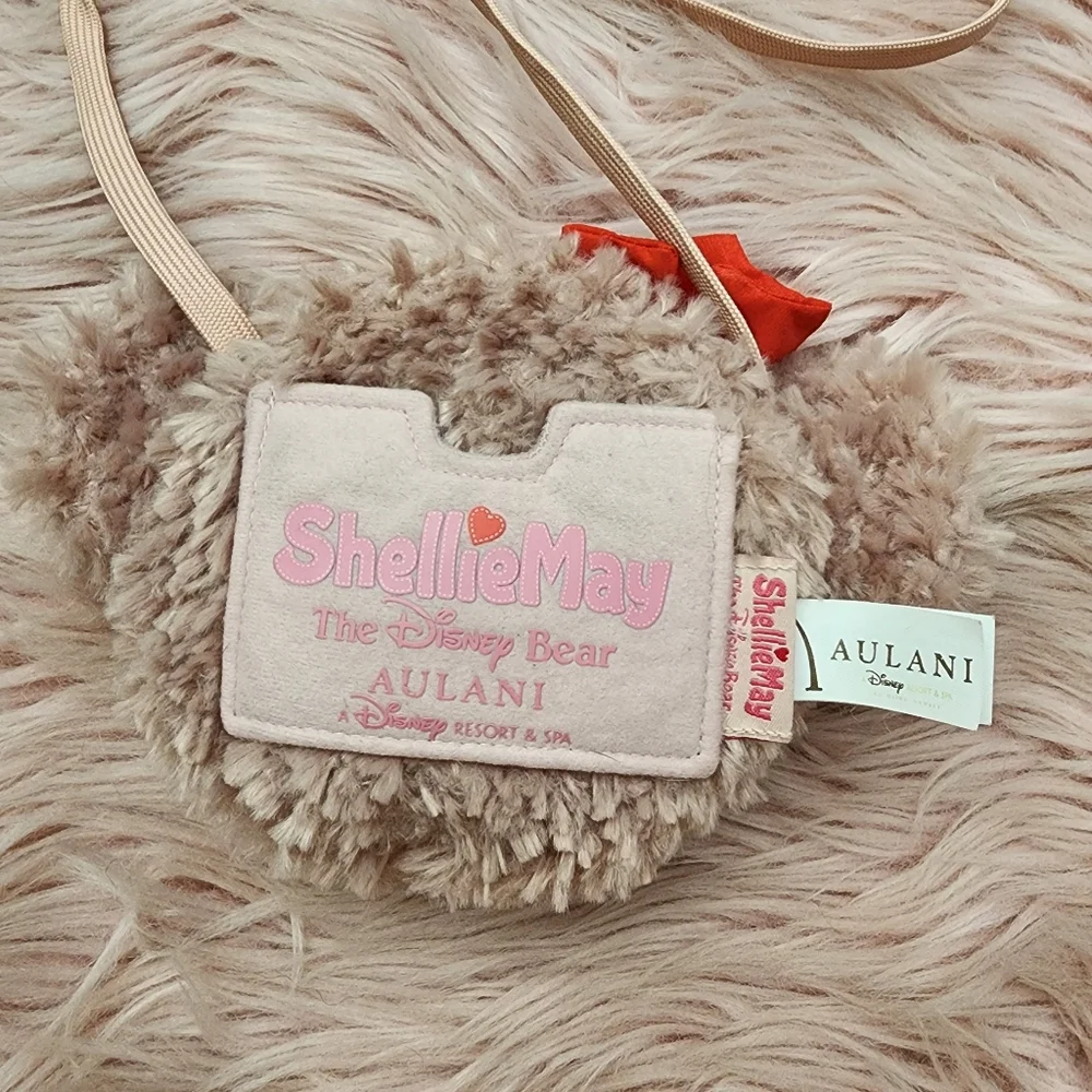 Disney Aulani Shellie May plush ID pass holder crossbody #1